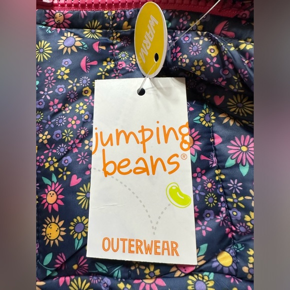Jumping Beans Baby/Toddler Girls Navy/Pink Light Puffer Jacket NWT Vari… - Picture 6 of 7